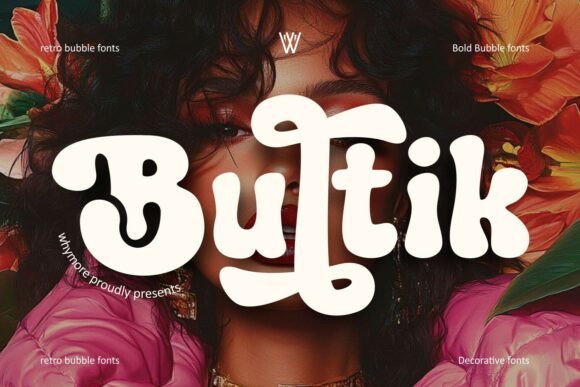 Bultik: The Retro Bubble Font That Brings Warmth to Modern Design