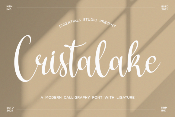 Cristalake — The Handwritten Font That Elevates Every Design