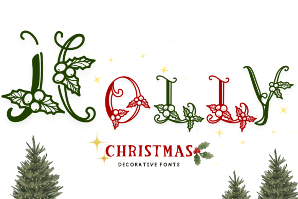 Holly Christmas Font: Your New Creative Essential