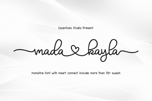 Mada Kayla – A Handwritten Font That Speaks Volume