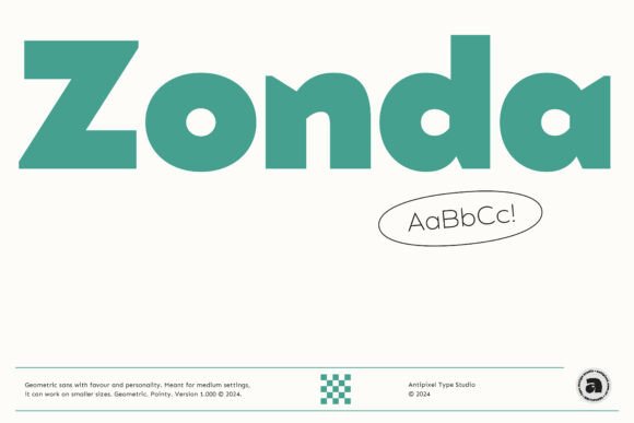 Meet Zonda — A Typeface Built for Impact