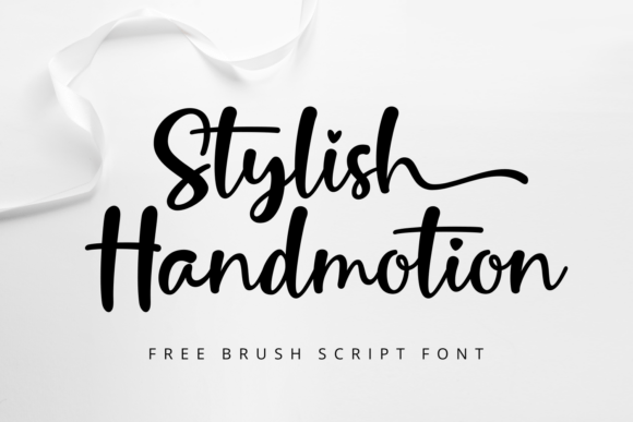 Stylish Handmotion: A Script Font That Feels Alive